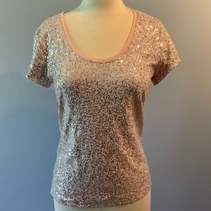EUC WHBM Sequin Tshirt